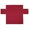 Cover Bonanza Indoor Sofa Slipcover, Red/Brown, 68"Wx21"Dx25"H 51-012-011701-EC - alternate 6